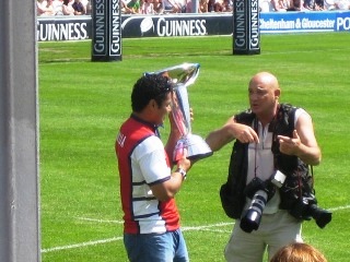 Terry with ECC trophy